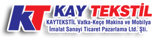Kaytekstil Vatka, Keçe, Makina - Hakkımızda Logo